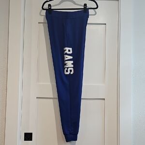 Varsity Spirit Blue and White "Rams" Joggers with Tapered Fit